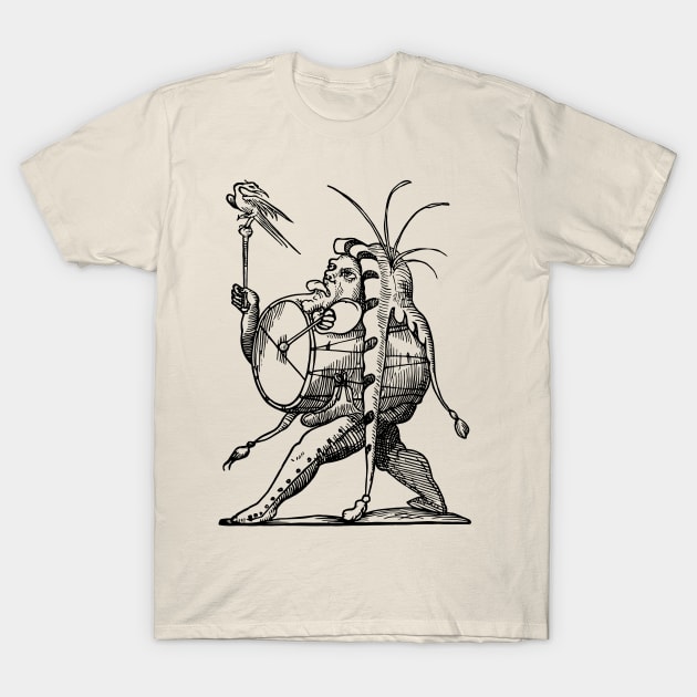 Grotesque #48 The Drolatic Dreams of Pantagruel (1565) T-Shirt by n23tees